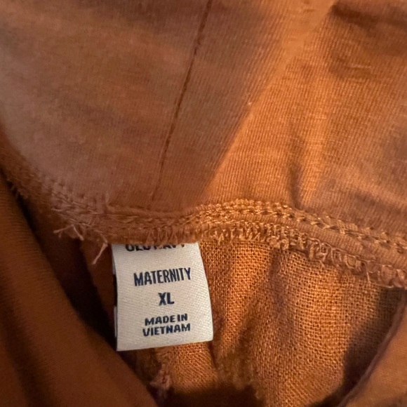 Old Navy maternity linen pants XL - Picture 2 of 5
